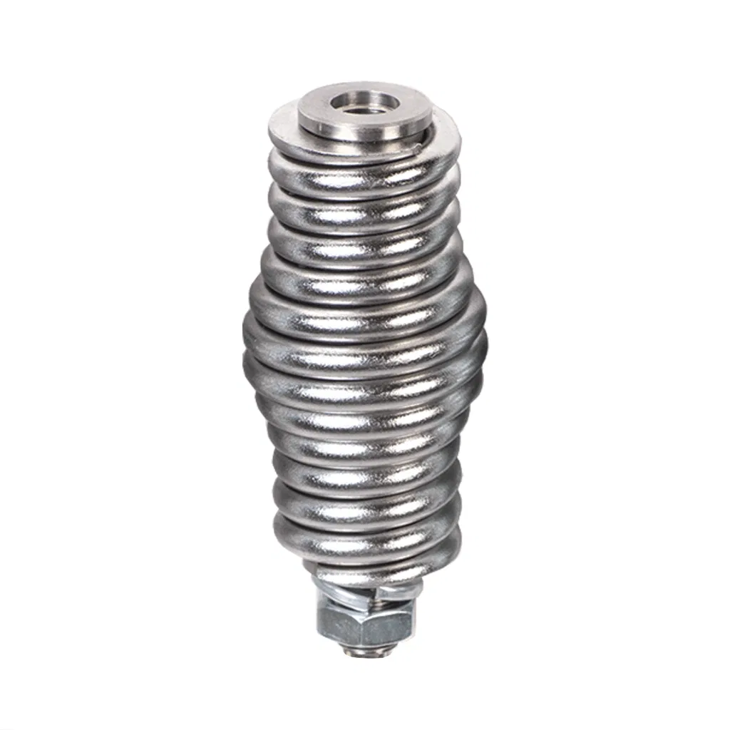519.30BNP – DRIVER IND. Warning Whip Base, Barrel Spring Base For Non-Powered Whip Threaded Whip Connection Zinc Plat...